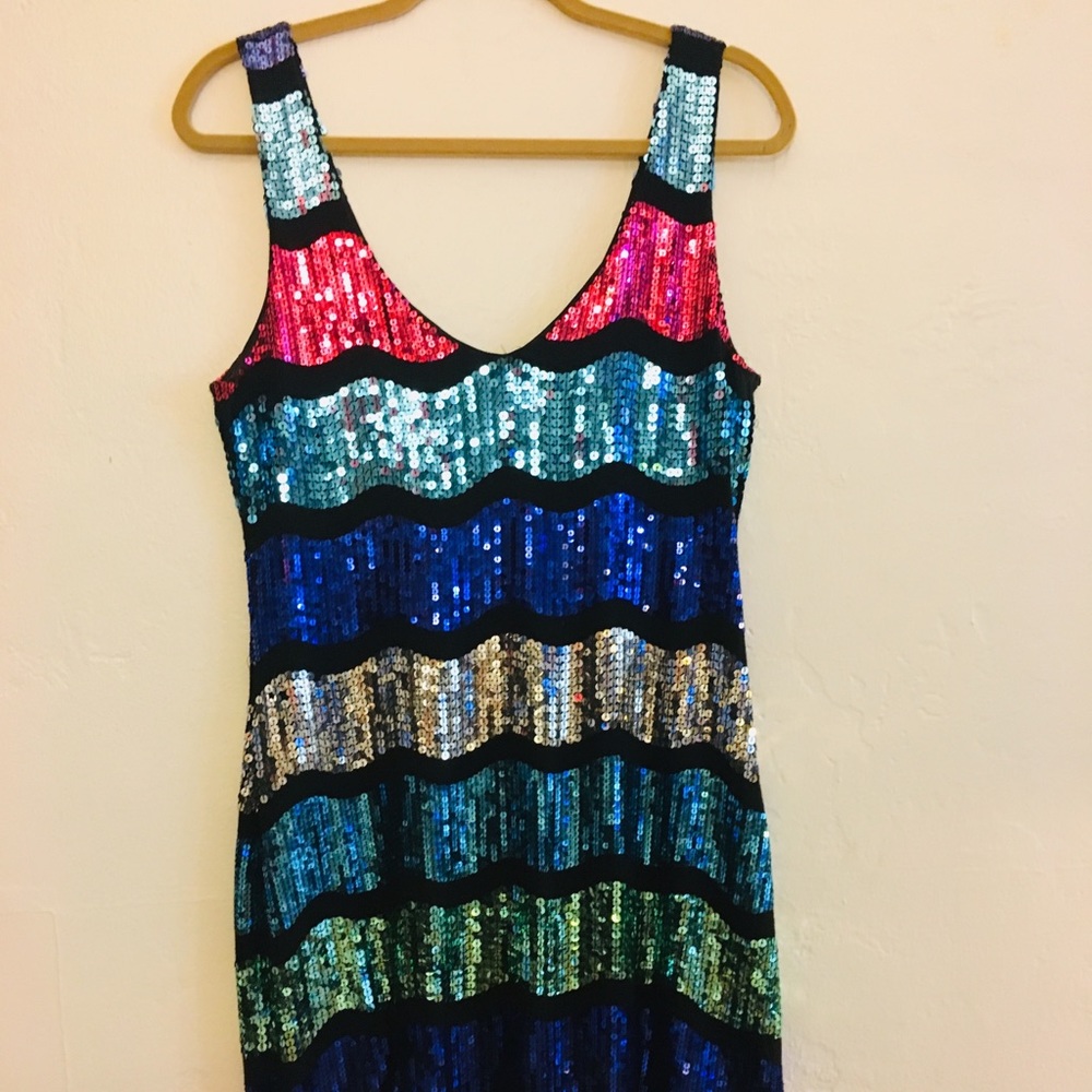 Sequin dress - large